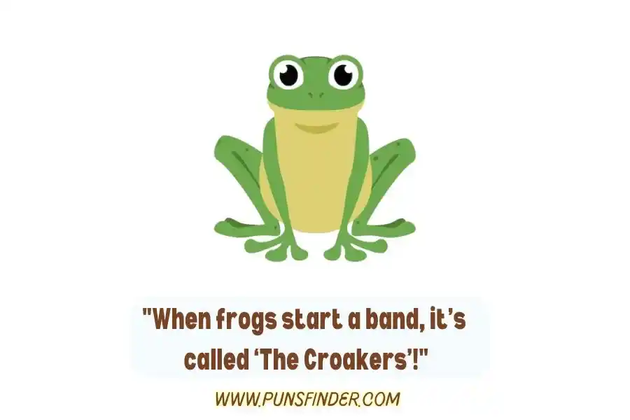 Frog Puns One Liners