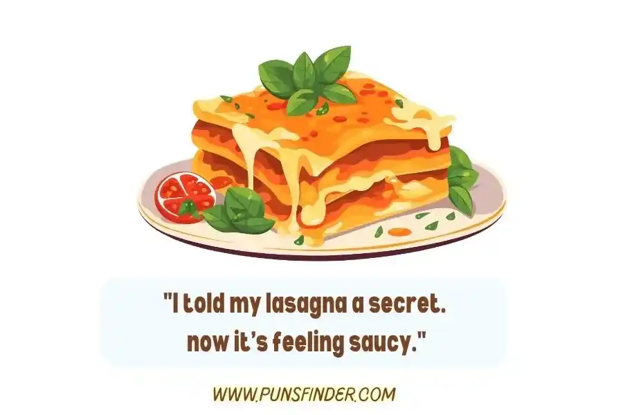 Cheesy Lasagna Jokes for Social Media