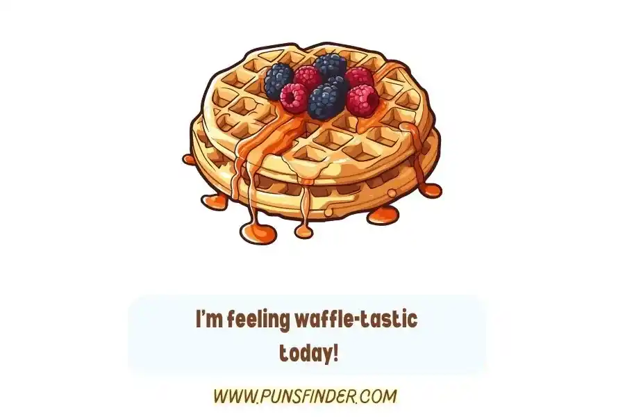 Funny Waffle Puns