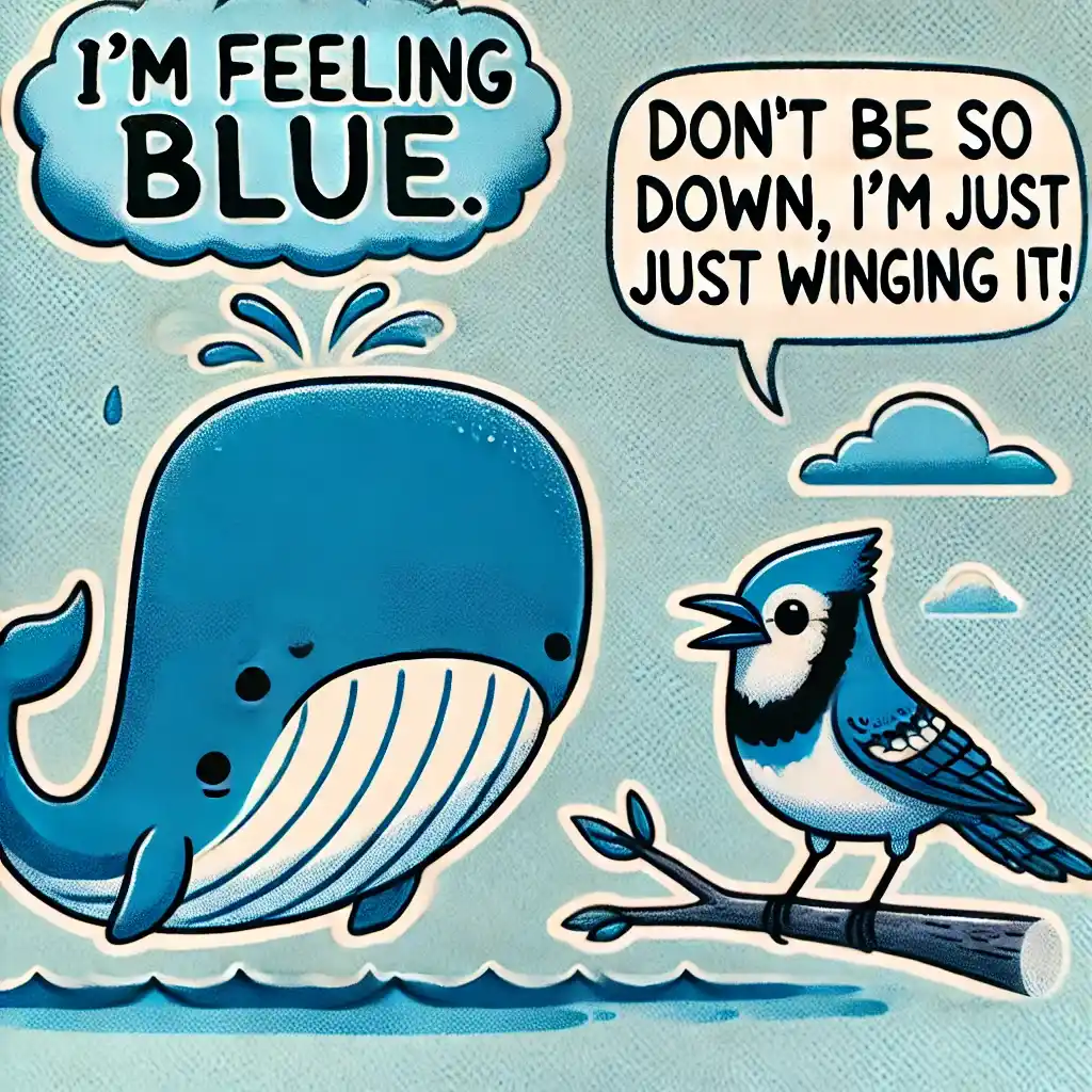 320+ Best Blue Puns for a Laugh