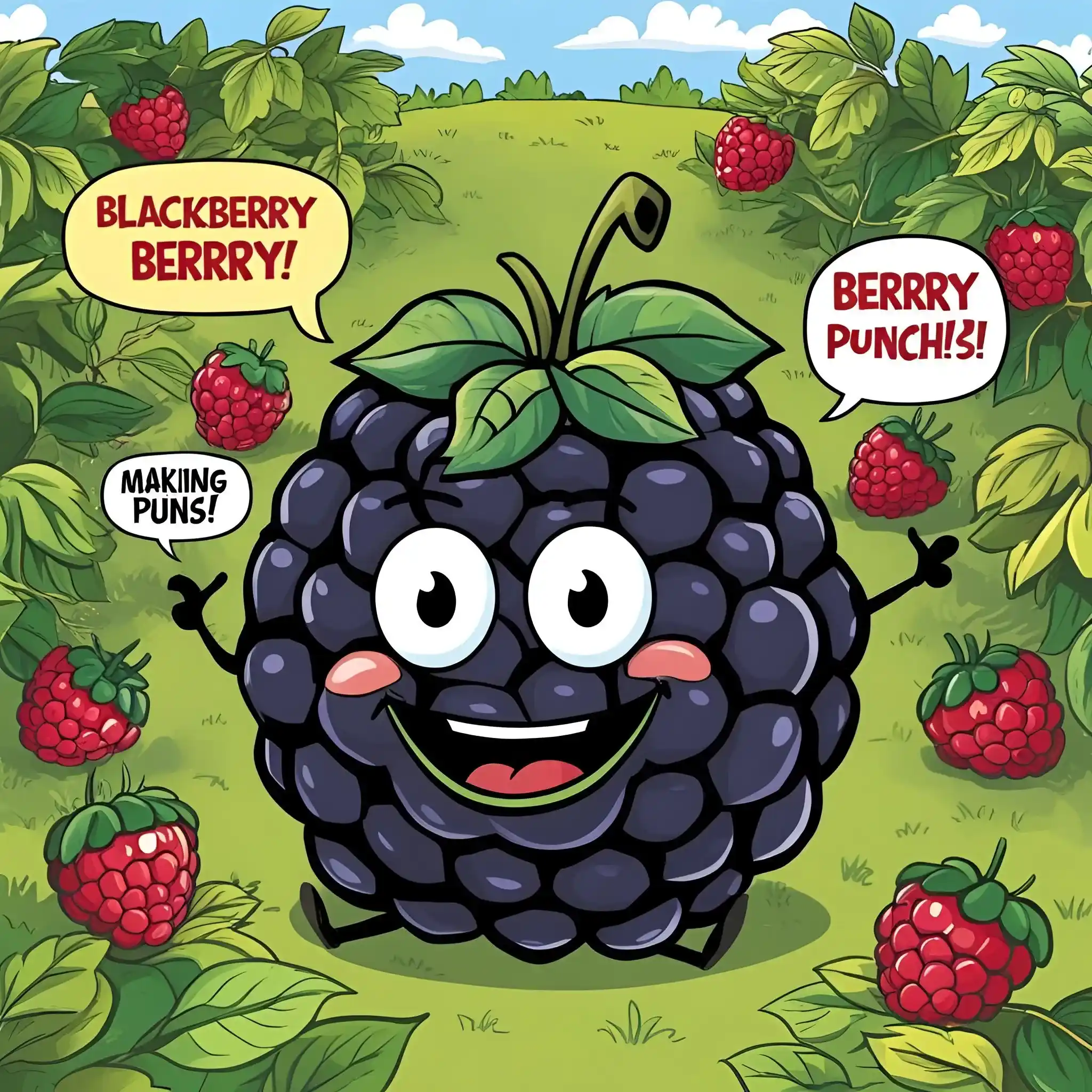 Blackberry Puns