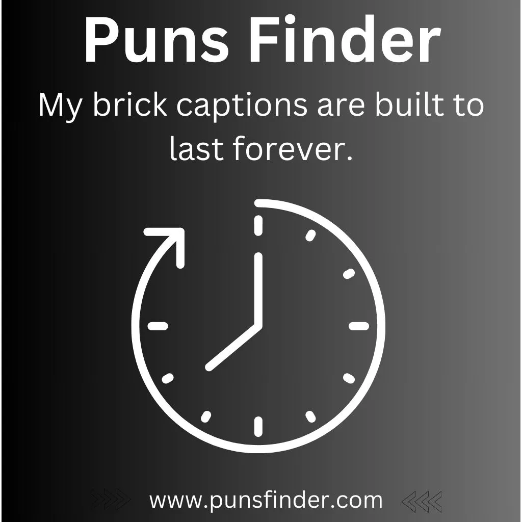 Creative Brick Puns for Captions