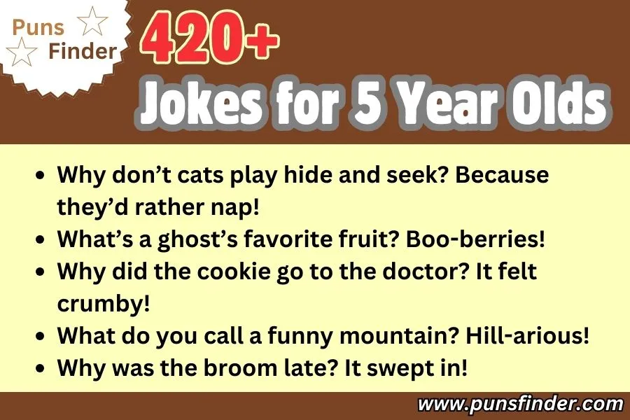 Jokes for 5 Year Olds