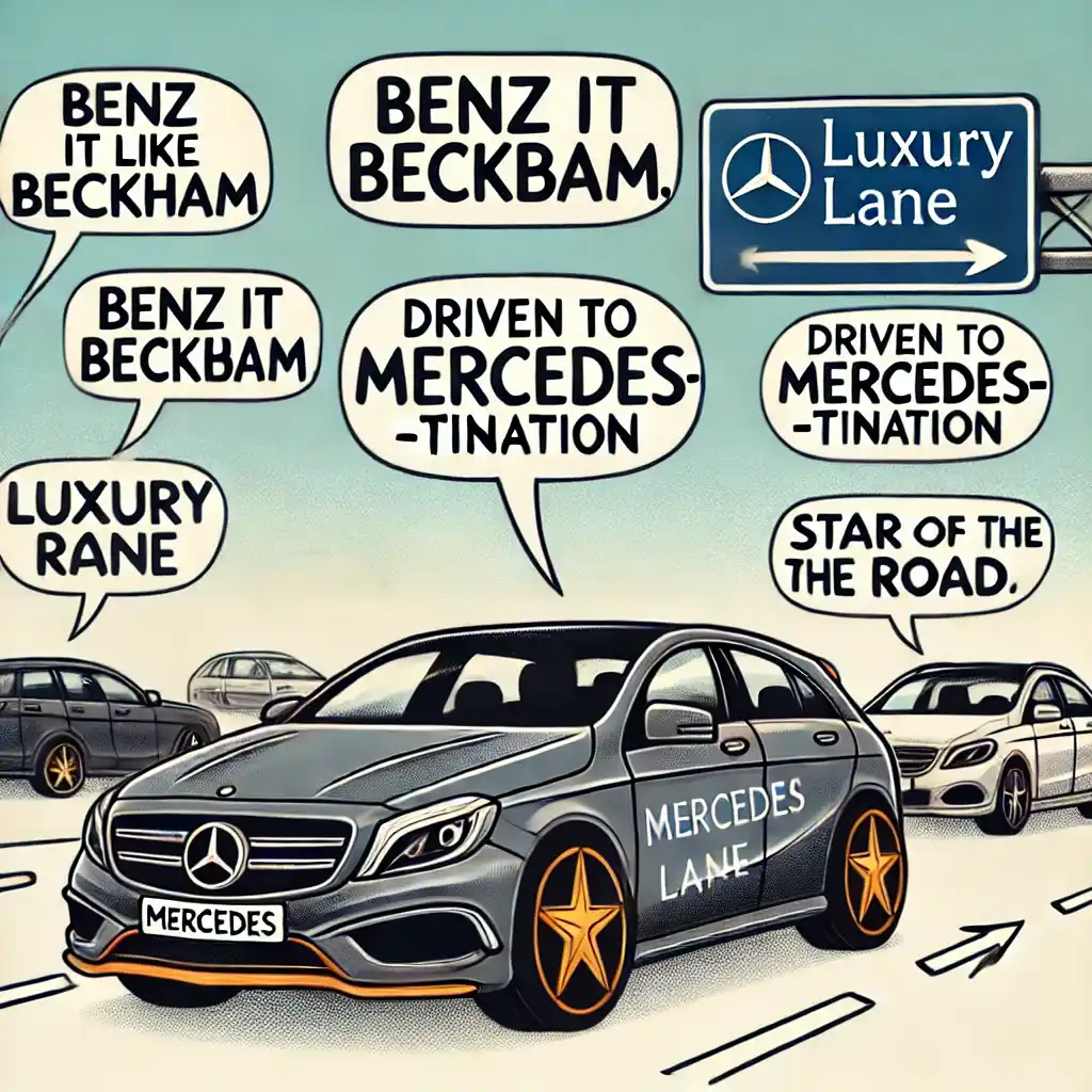 mercedes puns