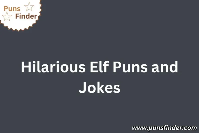 Hilarious Elf Puns and Jokes