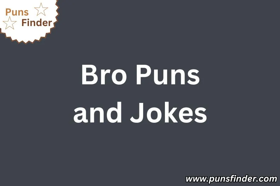Bro Puns and Jokes
